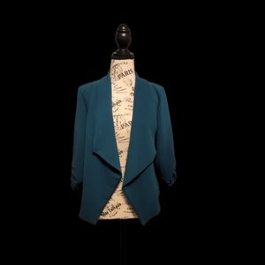 Green Stretch Blazer